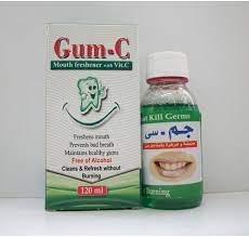 GUM-C MOUTH WASH 120 ML