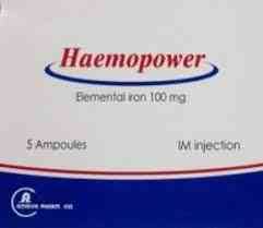 HAEMOPOWER 100MG 30 CHEW. TABS