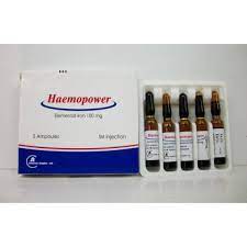 HAEMOPOWER 100MG/2ML 5 AMP. FOR I.M INJ