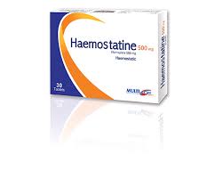 HAEMOSTATINE 500MG 30 TAB