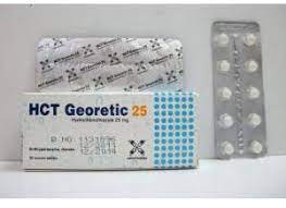 HCT GEORETIC 25 MG 30 SCORED TAB