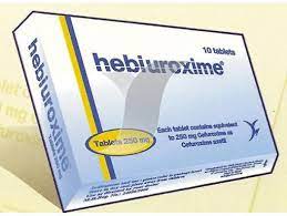 HEBIUROXIME 250 MG 10 F.C.TAB