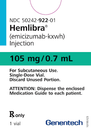 HEMLIBRA 105MG/0.7ML S.C. VIAL