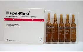 HEPA-MERZ CONCENTRATE (10AMPS) 5GM/10ML INFUSION