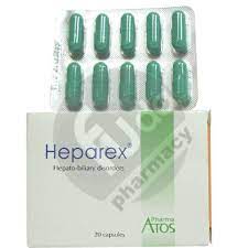 HEPAREX 320MG 20 CAPS