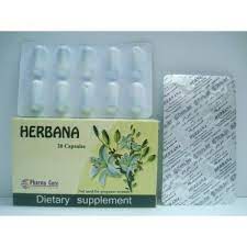 HERBANA 20 CAPS