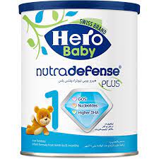 HERO BABY NUTRADEFENSE PLUS 1 MILK 400 GM