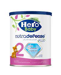 HERO BABY NUTRADEFENSE PLUS 2 MILK 400 GM