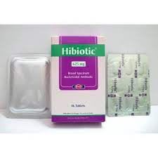 HIBIOTIC 625 MG 16 TABS