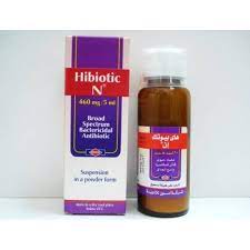 HIBIOTIC N 457MG/5ML SUSP. 60ML