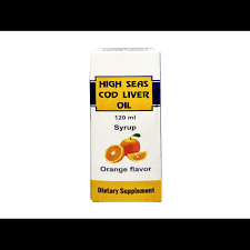 HIGH SEAS COD LIVER OIL SYRUP 120 ML