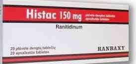 HISTAC 150MG 20 TAB. (CANCELLED)