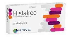 HISTAFREE 120MG 10 TAB