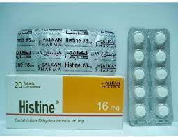 HISTINE 16MG 20 TAB