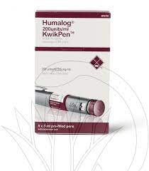 HUMALOG KWIKPEN 200I.U./ML (5 PENS)