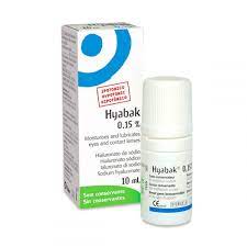 HYABAK 0.15% EYE DROPS 10 ML