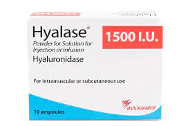 HYALASE 1500 I.U. 10 VIAL PD FOR I.M. S.C