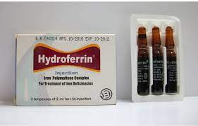 HYDROFERRIN 100MG/2ML 3 AMP