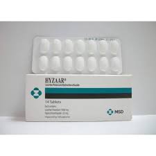 HYZAAR 100/12.5 MG 14 F.C. TABS