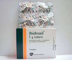 IBIDROXIL 1 GM 8 F.C. TABS