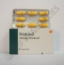 IBIDROXIL 500 MG 8 CAPS