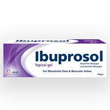 IBUPROSOL TOPICAL GEL 100 GM