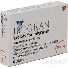 IMIGRAN 100MG 6 TAB