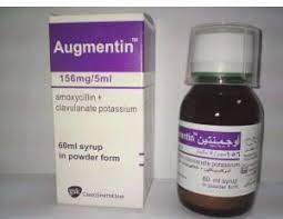 AMOXICILLIN CLAVULANATE 156MG/5ML SUSP. 60ML (N/A)