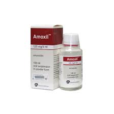 AMOXIL 125MG/5ML SUSP. 100ML