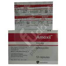 AMOXIL 500MG 12 CAPS