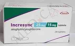 INCRESYNC 25/45 MG 7 TABS