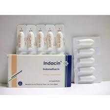 INDACIN 100MG 10 SUPP