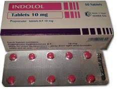 INDOLOL 10 MG 50 TAB