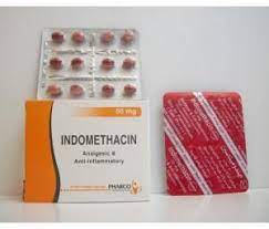 INDOMETHACIN 50MG 24 CAPS