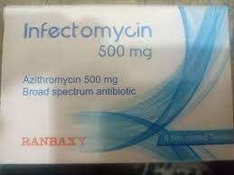 INFECTOMYCIN 500MG 6 F.C. TABS