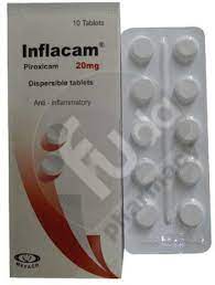 INFLACAM 20 MG 10 CAPS