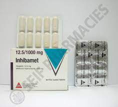 INHIBAMET 12.5/1000 MG 30 F.C. TABS