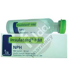 INSULATARD HM 100I.U./ML 10 ML VIAL