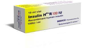 INSULIN H BIO R 100I.U.VIAL