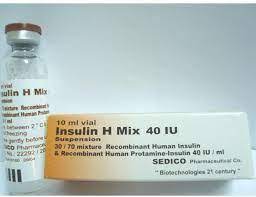 INSULIN H MIX 70/30 I.U. VIAL