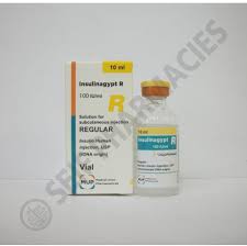 INSULINAGYPT R 100 I.U./ML 10ML VIAL