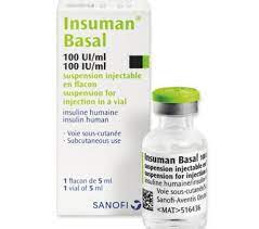 INSUMAN BASAL 100 I.U./ML 10ML VIAL