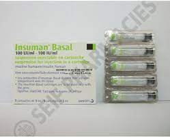 INSUMAN BASAL 100 I.U./ML 5*3ML PENFILLS