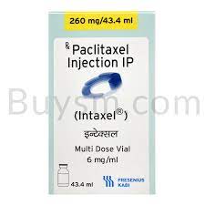 INTAXEL 6MG/ML 260MG VIAL