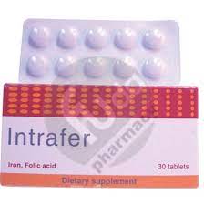 INTRAFER 30 TABLETS