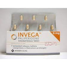 INVEGA 6MG 7 EXTENDED RELEASE TABS