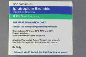 IPRATROPIUM VIATRIS 0.5MG/2ML (ADULTS) 10 UNIT DOSE VIAL