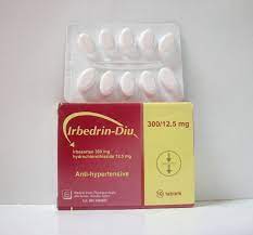 IRBEDRIN-DIU 300/12.5 MG 10 TAB