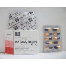 ISOMAK RETARD 40MG 20 CAP