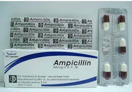 AMPICILLIN-OCTOBER PHARMA 500MG 10 CAPS